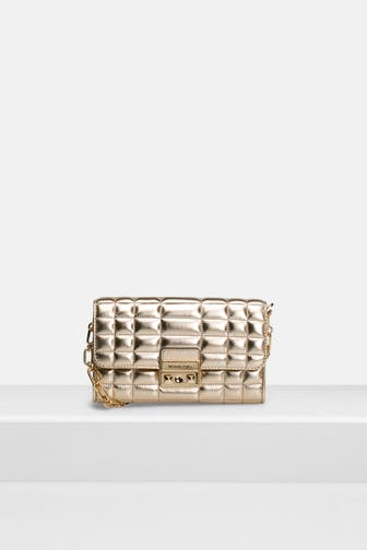 MICHAEL MICHAEL KORS Umhängetasche 'Tribeca' gold