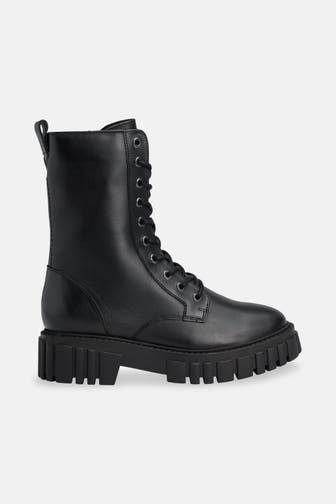 CLARKS Schnürstiefeletten 'Page' schwarz