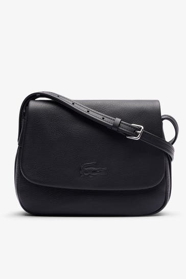 LACOSTE Umhängetasche schwarz