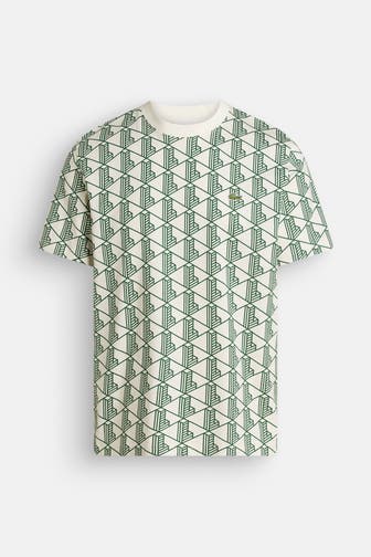 LACOSTE T-Shirt gemustert
