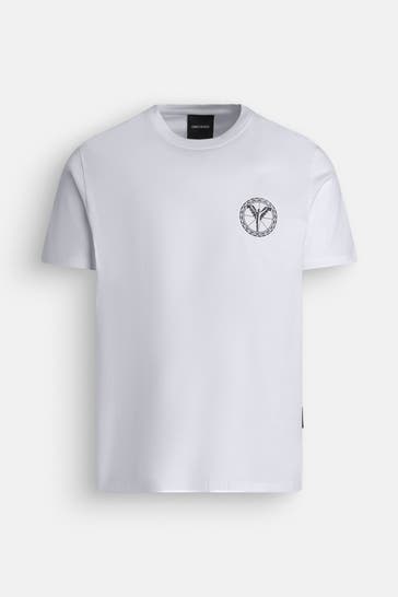 CARLO COLUCCI T-Shirt eisblau