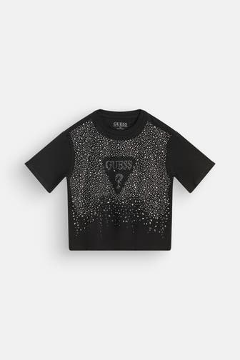 GUESS T-Shirt schwarz