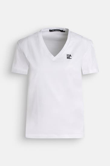 KARL LAGERFELD T-Shirt weiß