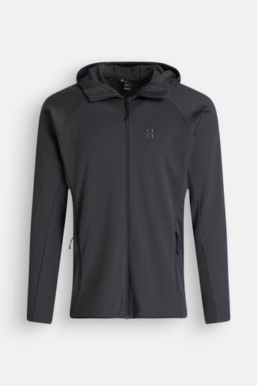 HAGLÖFS Sweatjacke 'Korp Mid' anthrazit
