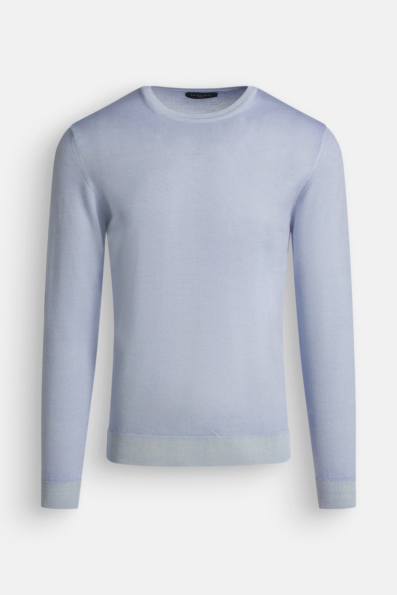 DANIELE FIESOLI Strickpullover hellblau, Bild 1