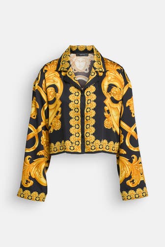 VERSACE Bluse mehrfarbig