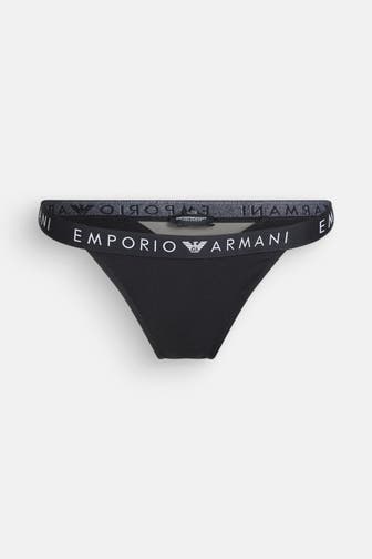 EMPORIO ARMANI String schwarz