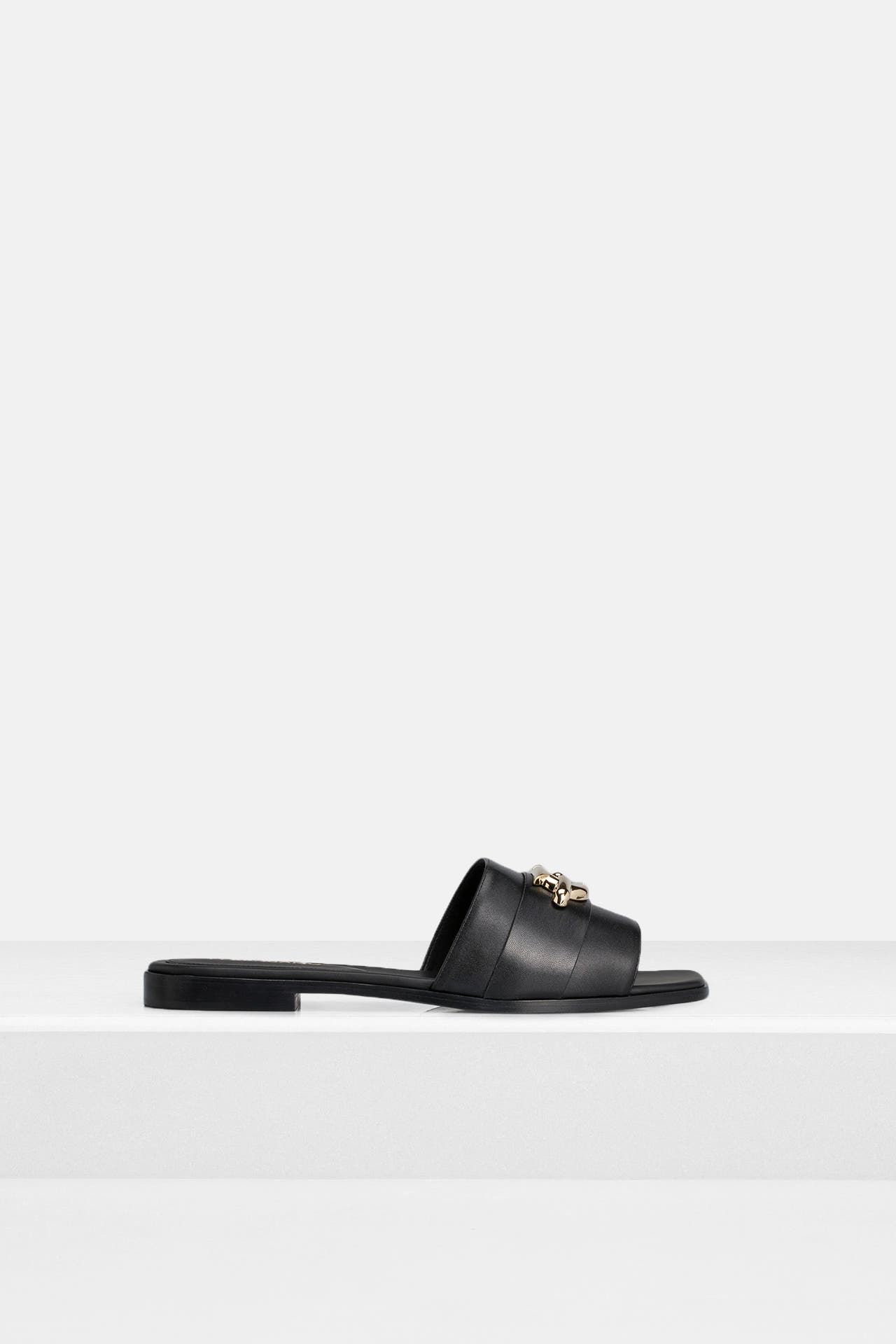 FERRAGAMO Slides 'Priscilla' schwarz, Bild 1