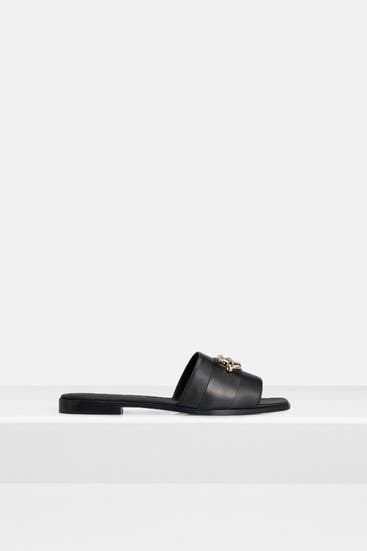 FERRAGAMO - Slides 'Priscilla' schwarz