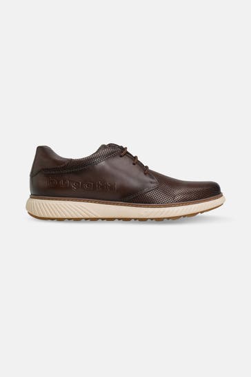 BUGATTI Leder-Sneaker braun