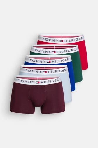 TOMMY HILFIGER 5er-Pack Boxer Trunks mehrfarbig