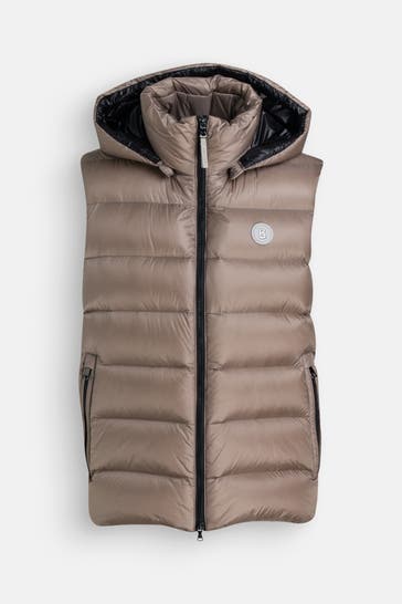BOGNER Daunenweste 'Holger' taupe
