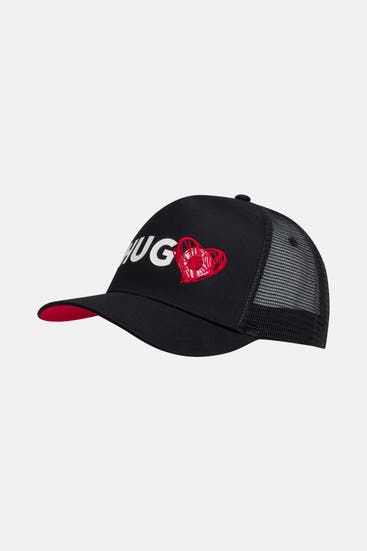 HUGO - Basecap 'Valen' schwarz
