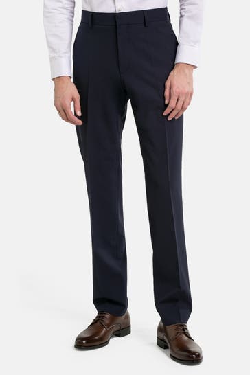 BOSS Stoffhose 'Lenon' navy