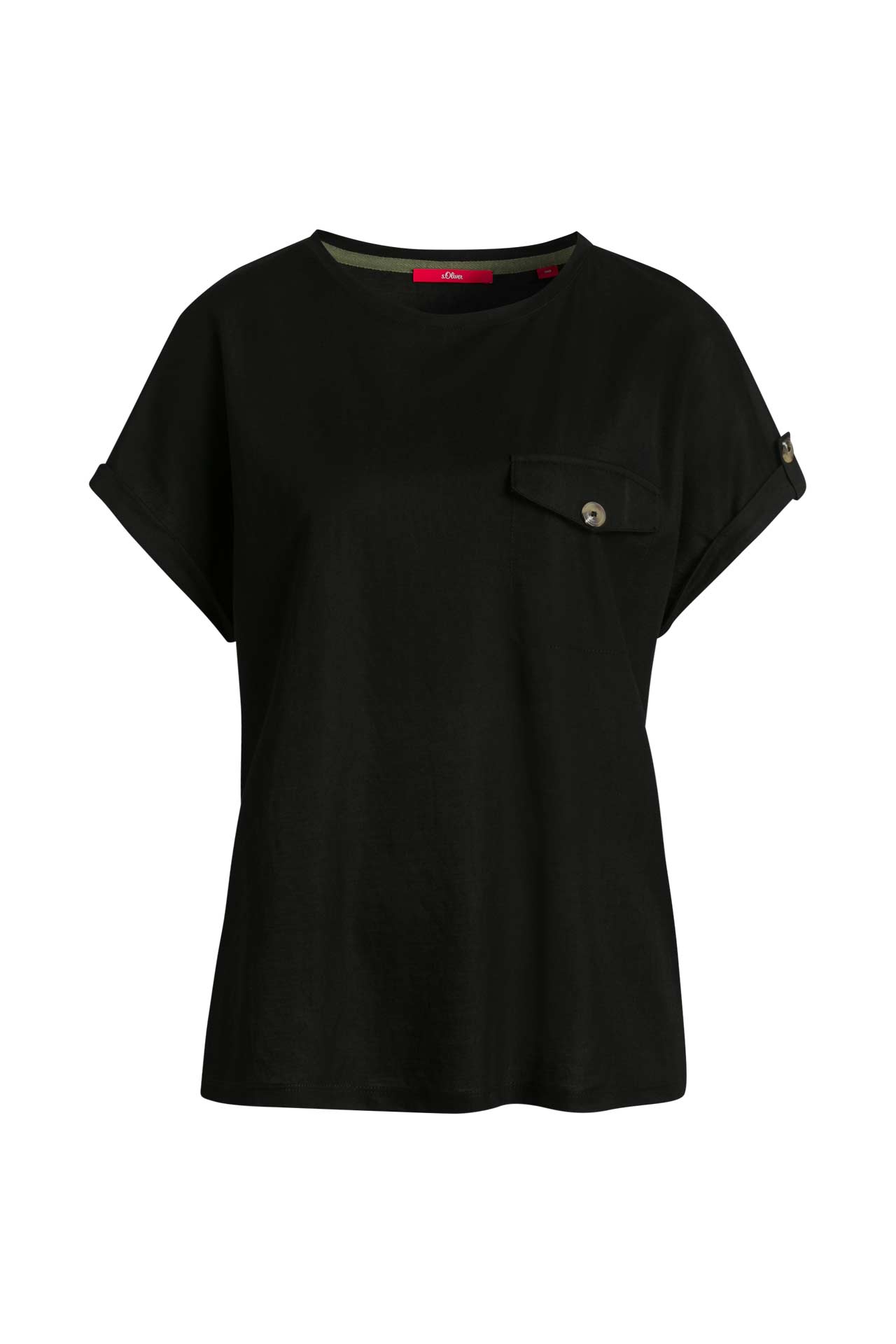 T-Shirt schwarz - S.OLIVER günstig kaufen online » Outletcity 
