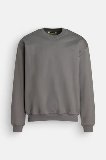 WOODBIRD Sweatshirt 'Cope' dunkelgrau