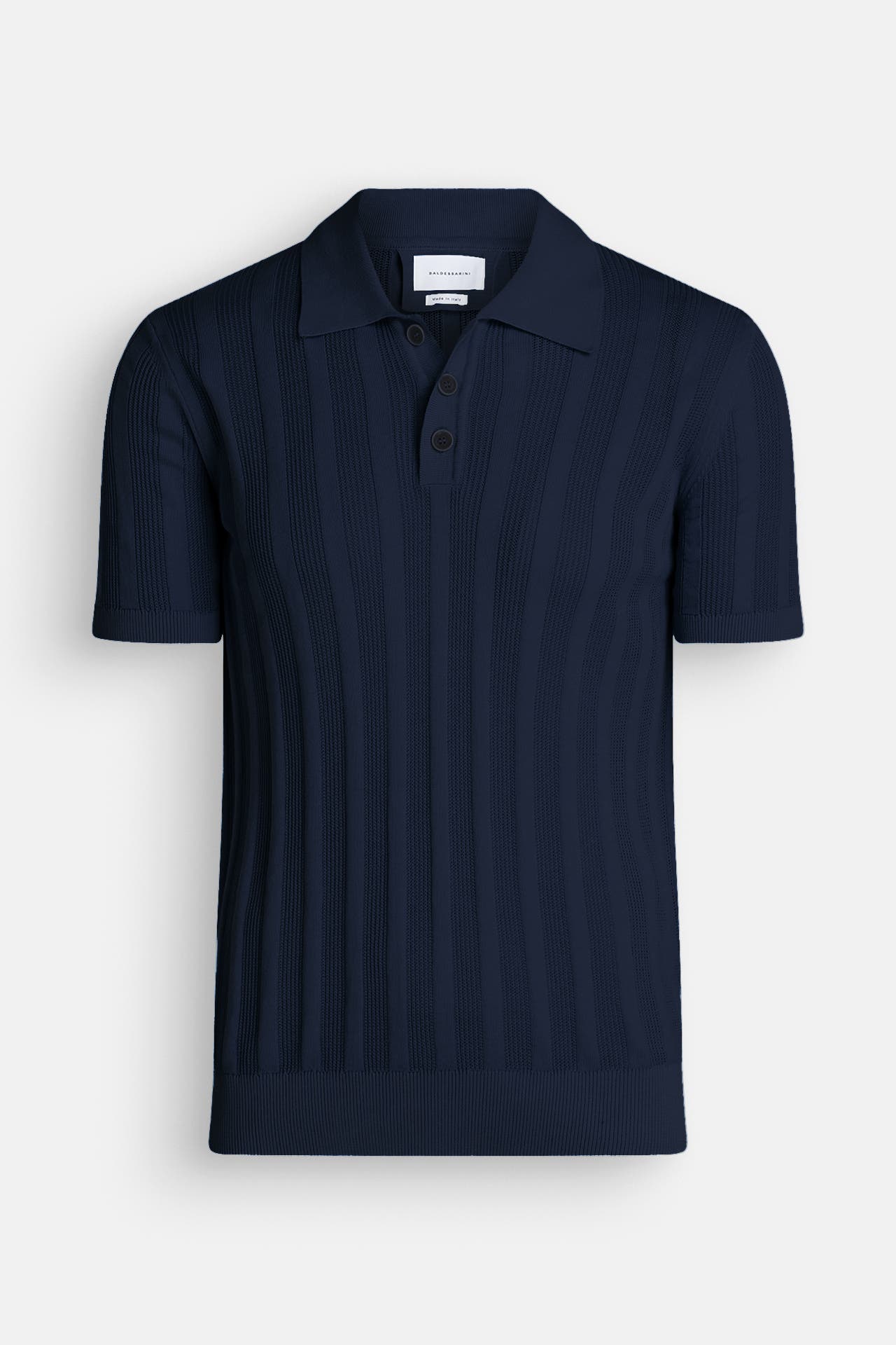 BALDESSARINI Strick-Polo 'Klosy' dunkelblau, Bild 1