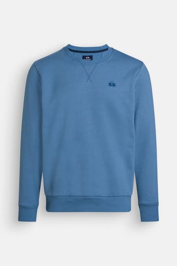 LA MARTINA Sweatshirt graublau