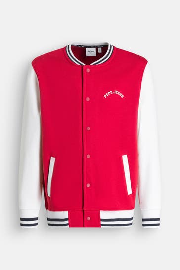 PEPE JEANS Collegejacke 'Parker' zweifarbig