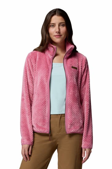 COLUMBIA Fleecejacke 'Fire Side™' dunkelrosa