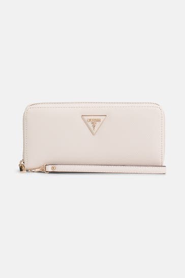 GUESS Geldbörse 'Laurel' creme