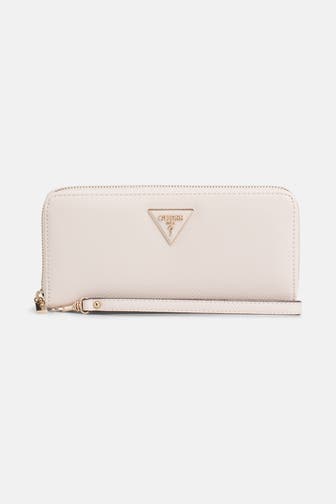 GUESS Geldbörse 'Laurel' creme