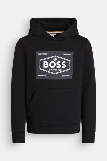 BOSS Hoodie schwarz