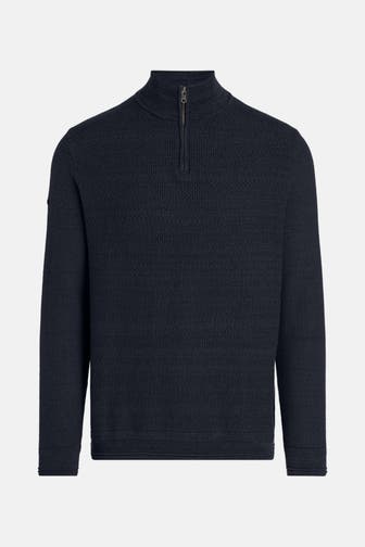 SUPERDRY Strick-Troyer dunkelblau
