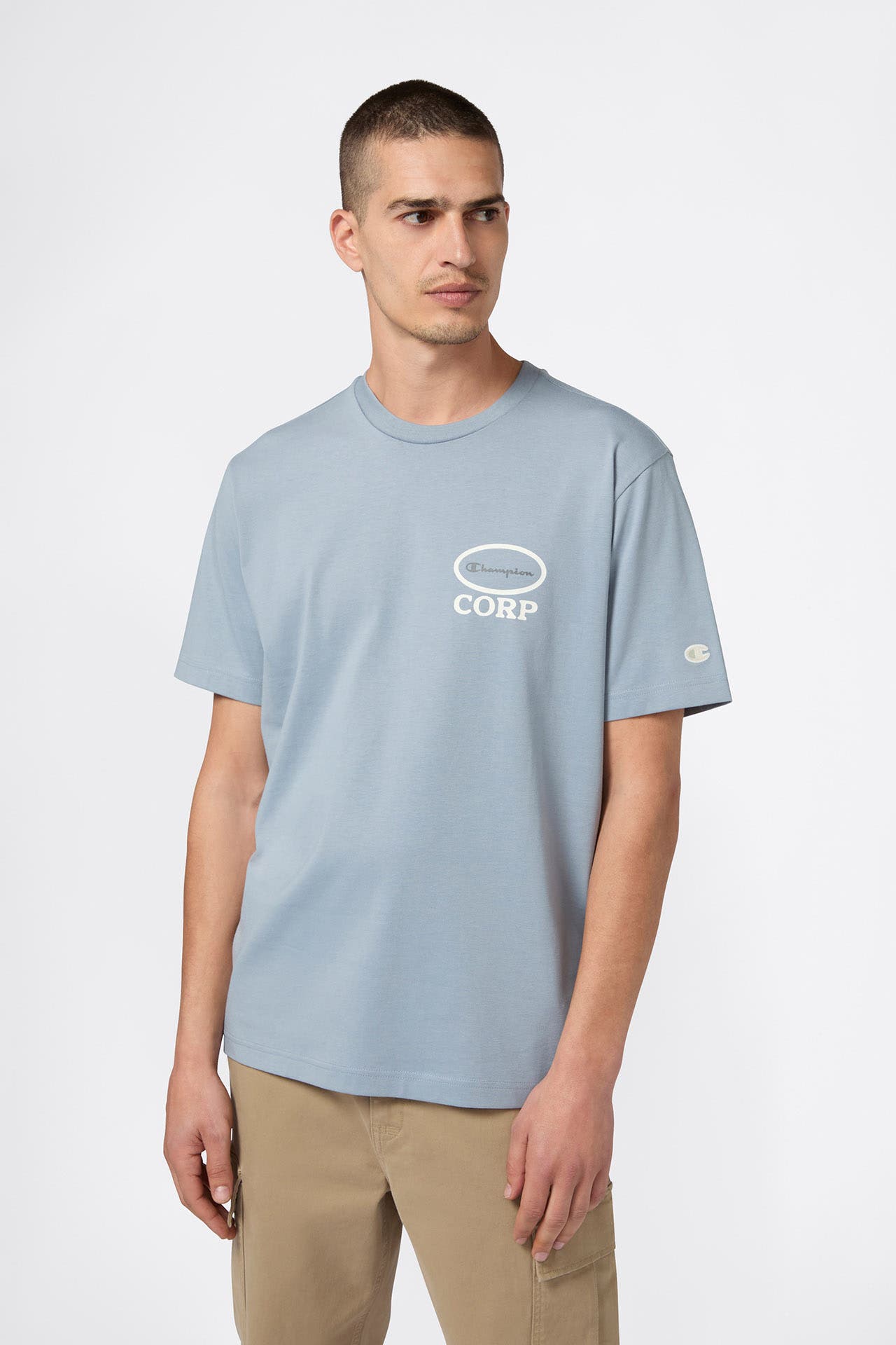 CHAMPION T-Shirt hellblau, Bild 1