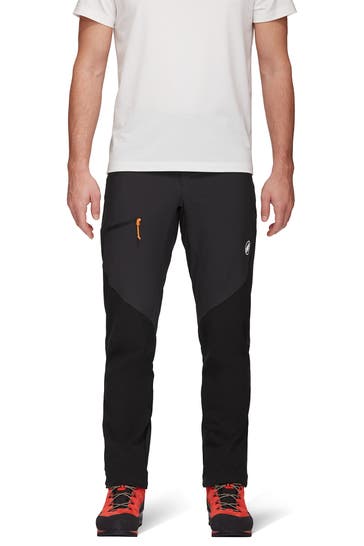 MAMMUT Softshellhose 'Courmayeur' anthrazit