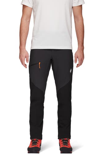 MAMMUT Softshellhose 'Courmayeur' anthrazit