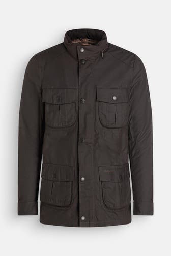BARBOUR Wachsjacke 'Corbridge' dunkelbraun