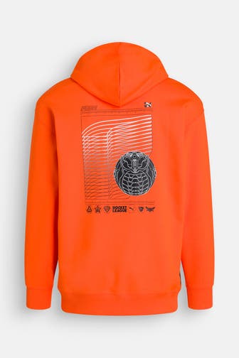 PUMA Hoodie neonorange