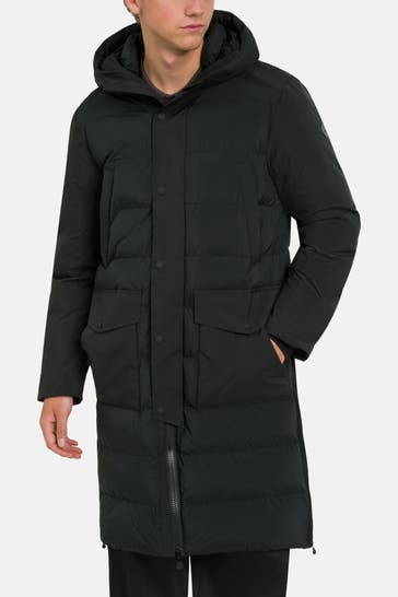 PEOPLE OF SHIBUYA Steppmantel 'Ryo' schwarz