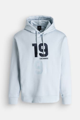 ARMANI EXCHANGE Hoodie hellblau