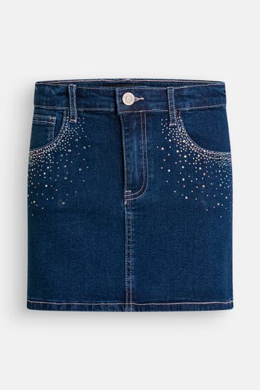 DESIGUAL Jeansrock dunkelblau