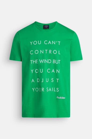 PAUL & SHARK - T-Shirt grün