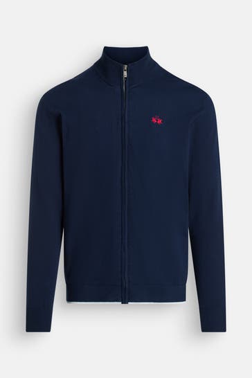 LA MARTINA Strickjacke dunkelblau