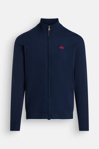 LA MARTINA Strickjacke dunkelblau
