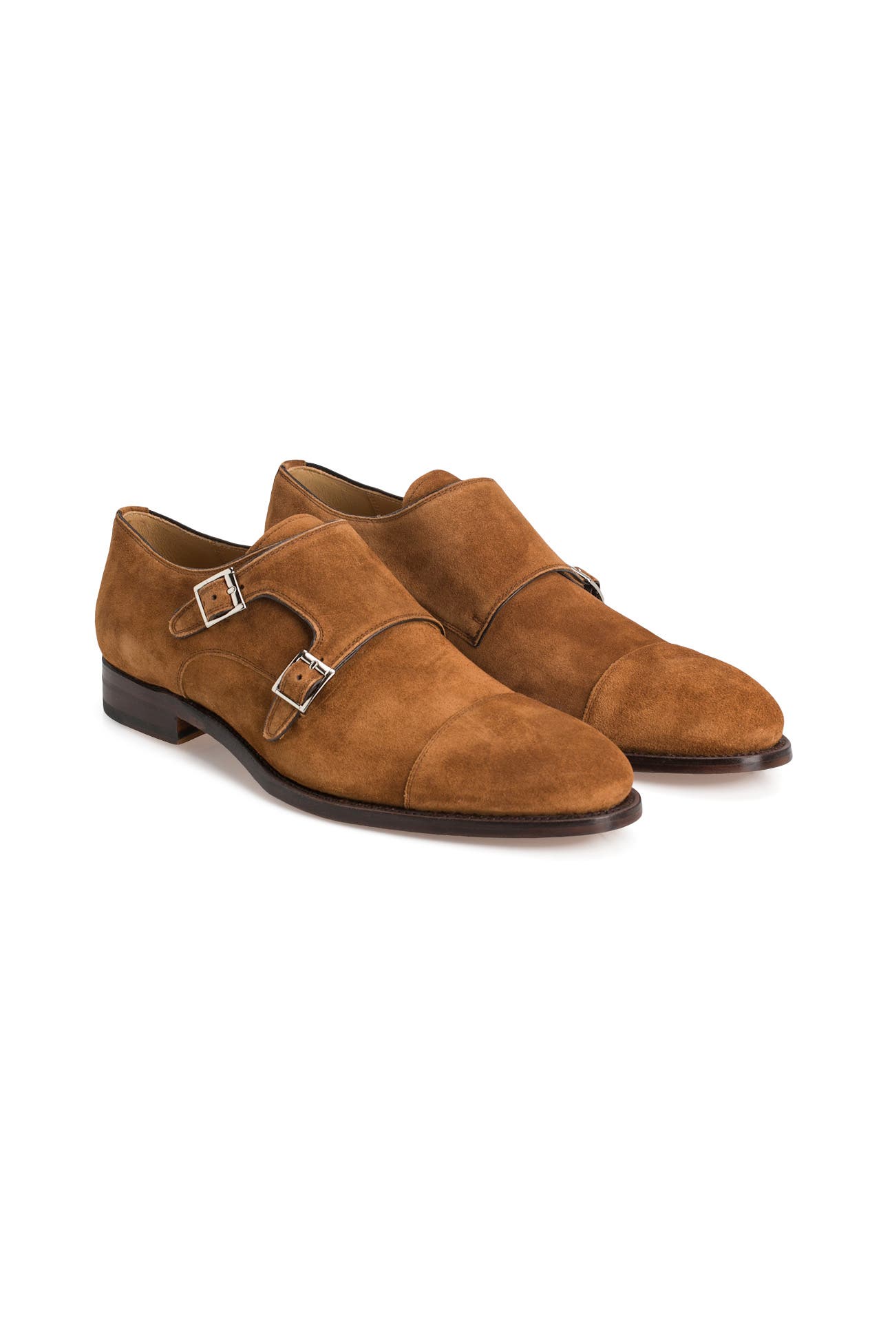 CORDWAINER Monkstraps camel, Bild 1