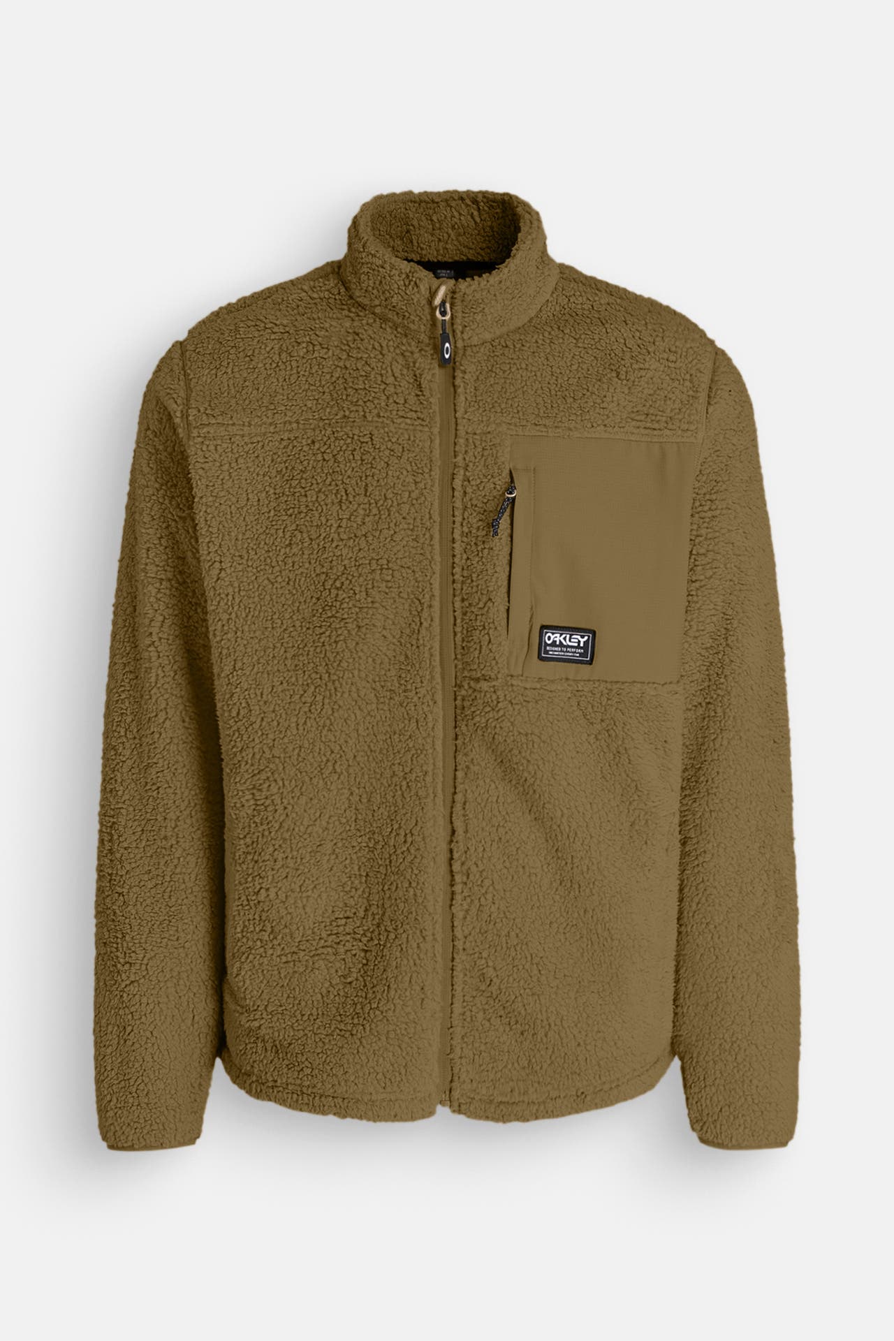 OAKLEY Fleecejacke 'Mountain Fire' khaki, Bild 1