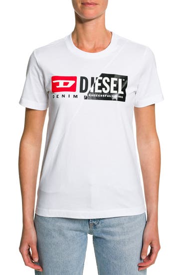 DIESEL - T-Shirt weiß