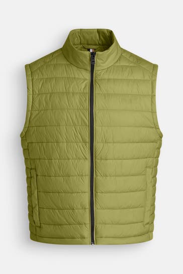 BOSS Steppweste 'Calano' grün