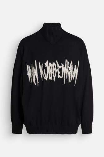 HAN KJØBENHAVN Strickpullover schwarz