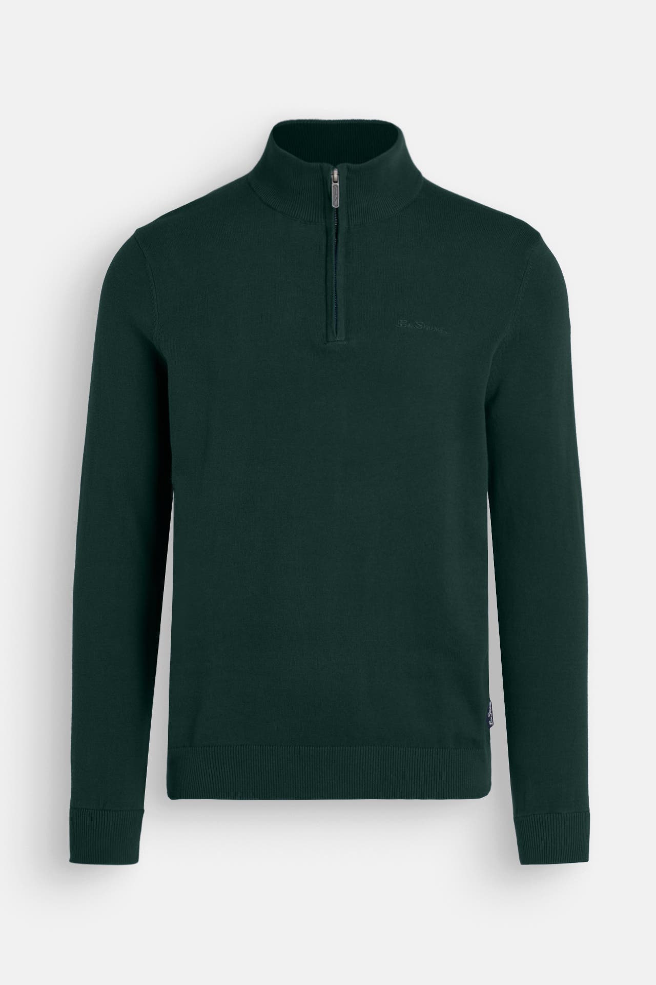 BEN SHERMAN Strick-Troyer tannengrün, Bild 1