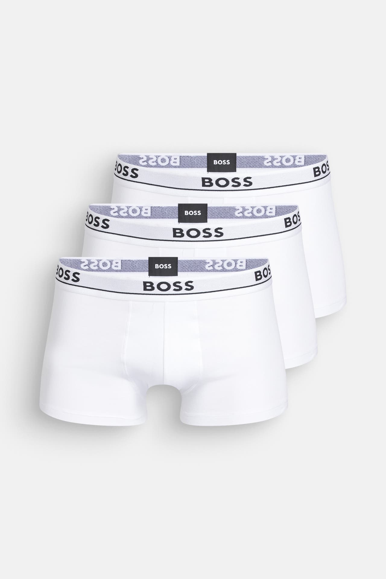 BOSS 3er-Pack Boxer Trunks 'Spirit' weiß, Bild 1