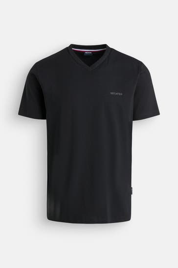 HECHTER Paris T-Shirt schwarz