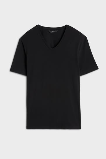 7 FOR ALL MANKIND T-Shirt schwarz