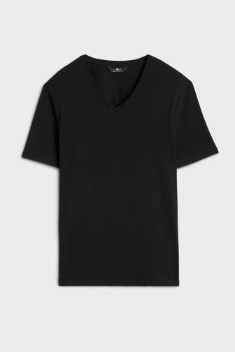 7 FOR ALL MANKIND T-Shirt schwarz