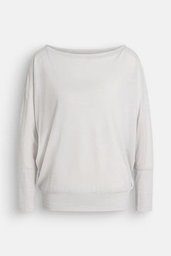 SUPER.NATURAL Longsleeve 'Kula' hellgrau